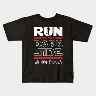 Run To The Dark Side Kids T-Shirt